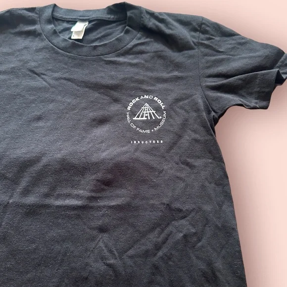 American Apparel Classic Girl Black Rock And Roll Hall Of Fame Museum Tee Small - Picture 3 of 7